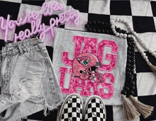 Load image into Gallery viewer, PINK Football Team Helmet Faux Embroidery DROPDOWN TRANSFER TGG