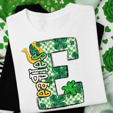 Load image into Gallery viewer, St Patrick’s Day Checkered Mascots DROPDOWN TRANSFER CSD JAN 26