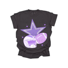 Load image into Gallery viewer, Pink + Purple Toned Football Team DROPDOWN TRANSFER MWG JUNE 25