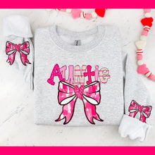Load image into Gallery viewer, Coquette Valentine Bow Names DROPDOWN TRANSFER SDD