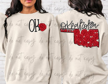 Load image into Gallery viewer, Floral Whimsy States With Pocket(ALL 50 STATES AVAILABLE) OPTION TRANSFER BIA