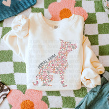 Load image into Gallery viewer, Floral Dog Mom DROPDOWN TRANSFER SWD FEB