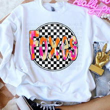 Load image into Gallery viewer, Preppy Checkered Mascot Dropdown TRANSFER SWD TEMP