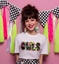 Load image into Gallery viewer, Mascots Pink Star Yellow Bow Stripes TRANSFER CST FEB 26