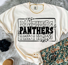 Load image into Gallery viewer, Stacked Mascots With Leopard Frame Dropdown TRANSFER BIA 25