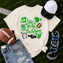 Load image into Gallery viewer, Here For The Touchdowns Collage COLOR DROP-DOWN TRANSFER TCC JULY DROP 26