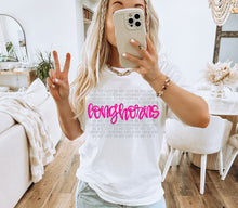 Load image into Gallery viewer, Pink Handlettering Mascot Dropdown TRANSFER CAP FEB 25