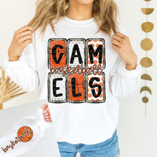 Load image into Gallery viewer, Basketball Boxes Letters Mascots With SLEEVE OPTION TRANSFER CAP JAN