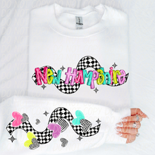 Load image into Gallery viewer, Bright Checkered States(All 50 states available) DTF TRANSFER