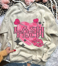 Load image into Gallery viewer, Candy Heart Lips Faux Embroidery Titles DROPDOWN TRANSFER HMWK DEC