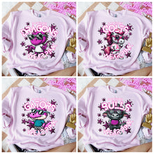 Load image into Gallery viewer, In October Mascot Wear Pink Checkered Pink DROPDOWN TRANSFER CSD 24
