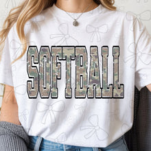 Load image into Gallery viewer, Camo Baseball + Softball Varsity DROPDOWN TRANSFER MZM FEB 26