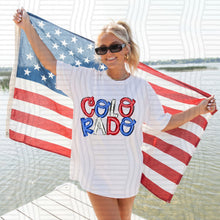 Load image into Gallery viewer, RWB Messy States (all 50 states available) TRANSFER CAP JUNE 26
