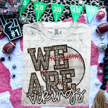 Load image into Gallery viewer, We Are Faux Embroidery Glitter Baseball Mascot TRANSFER CAP JAN