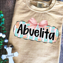 Load image into Gallery viewer, Coquette Bunny Names Dropdown TRANSFER ECHT FEB