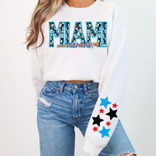 Load image into Gallery viewer, Baseball Teams Faux Embroidery Stars With SLEEVE OPTION TRANSFER VIRGO FEB