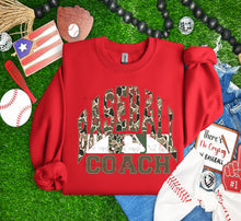 Load image into Gallery viewer, Distressed Duck Camo Baseball Family DROPDOWN TRANSFER MAR 26