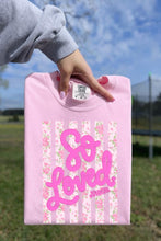 Load image into Gallery viewer, So Loved Pink Floral TRANSFER TCC MAR 26