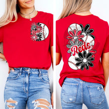 Load image into Gallery viewer, Floral Ball Baseball Team With Pocket DROPDOWN TRANSFER MMD APR