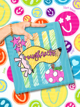 Load image into Gallery viewer, Pencil Flag Striped Mascots DROPDOWN TRANSFER CAP JUNE 26