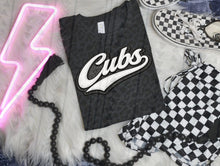 Load image into Gallery viewer, BW Glitter Faux Embroidery Script Baseball Teams DROPDOWN TRANSFER KAI MAR 26