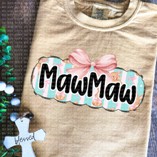 Load image into Gallery viewer, Coquette Bunny Names Dropdown TRANSFER ECHT FEB