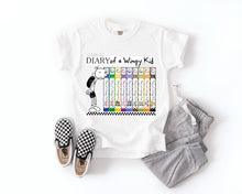 Load image into Gallery viewer, Di_ry Of A Wi_py Kid Book Stack With Checkers TRANSFER SCG JULY 26