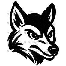 Load image into Gallery viewer, Fierce Single Color Mascots Dropdown TRANSFER