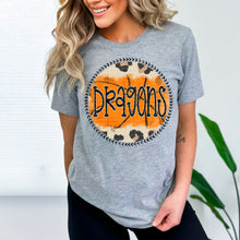 Load image into Gallery viewer, Leopard Basketball Circle Mascot DROPDOWN TRANSFER SDD