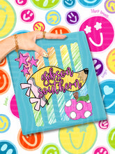 Load image into Gallery viewer, Pencil Flag Striped Mascots DROPDOWN TRANSFER CAP JUNE 26