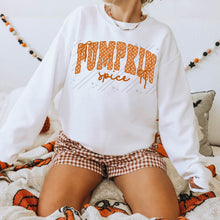 Load image into Gallery viewer, Sweater Weather Pumpkin Spice Arched Polka Dot With Bows Word/Color DROPDOWN TRANSFER CARTER AUG 26