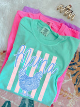Load image into Gallery viewer, Mama Hen Pink Stripes TRANSFER APR 26