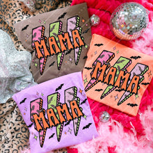 Load image into Gallery viewer, Mama Mini Bright Bats And Bolts DROPDOWN TRANSFER CARTER AUG 26