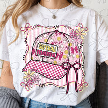 Load image into Gallery viewer, Baseball + T-Ball + Softball Mama Hat DROPDOWN TRANSFER MZM FEB 26