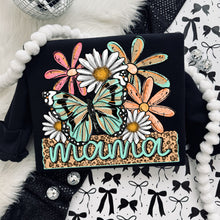 Load image into Gallery viewer, Mama Floral Butterfly Leopard TRANSFER DWS MAR 26