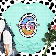 Load image into Gallery viewer, Tie Dye Dottie Names Dropdown TRANSFER ECHT FEB