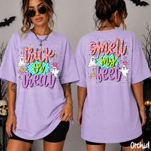 Load image into Gallery viewer, Trick or Treat Smell My Feet Give Me Something Good To Eat Girl/Boy DROPDOWN TRANSFER CARTER SEP 26