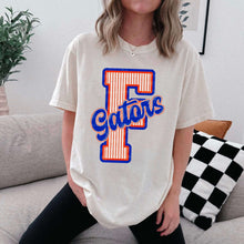 Load image into Gallery viewer, Seersucker Football Team Dropdown TRANSFER MMD JUNE 25