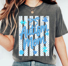 Load image into Gallery viewer, Stripes Autism Mom TRANSFER ET MAR 26