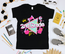 Load image into Gallery viewer, Barb Pink Mint School Grades DROPDOWN TRANSFER