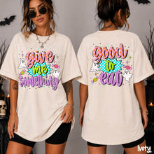 Load image into Gallery viewer, Trick or Treat Smell My Feet Give Me Something Good To Eat Girl/Boy DROPDOWN TRANSFER CARTER SEP 26