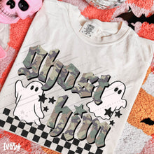 Load image into Gallery viewer, Ghost Him Checker Black/Leopard/Camo Distressed DROPDOWN TRANSFER CARTER SEP 26
