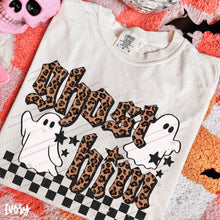 Load image into Gallery viewer, Ghost Him Checker Black/Leopard/Camo Distressed DROPDOWN TRANSFER CARTER SEP 26