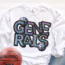 Load image into Gallery viewer, Rhinestone Basketball Mascots DROPDOWN TRANSFER CSD