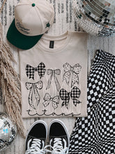 Load image into Gallery viewer, SC BW Coquette Bow Mascots Dropdown TRANSFER PHDC MAY