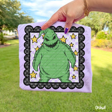 Load image into Gallery viewer, Ni_htmare Before Chr_stmas Checkered Character Stamps DROPDOWN TRANSFER CARTER SEP 26