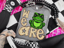 Load image into Gallery viewer, We Are Gold Glitter Mascot DROPDOWN TRANSFER
