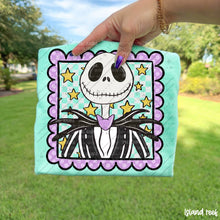 Load image into Gallery viewer, Ni_htmare Before Chr_stmas Checkered Character Stamps DROPDOWN TRANSFER CARTER SEP 26
