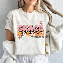 Load image into Gallery viewer, Pink & Orange Scrapbook Style Bible Verses Dropdown TRANSFER HMWK MAR 25