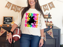 Load image into Gallery viewer, Bright Stacked Mascots Star Eyes DROPDOWN TRANSFER TSC 24